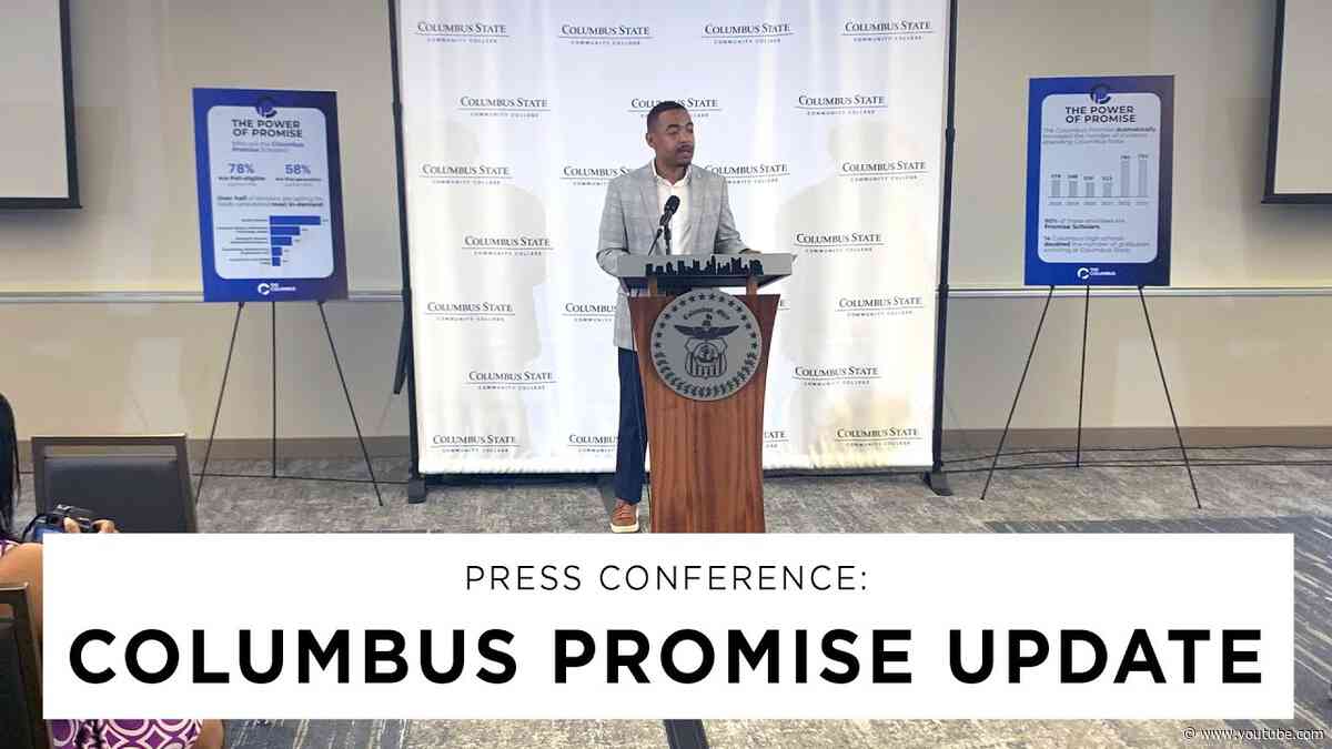 Press Conference:  Columbus Promise Update