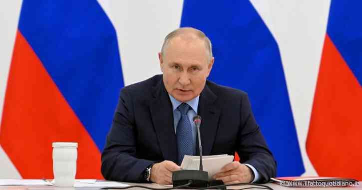 Putin: “Disponibile a negoziati se Kiev lascia le quattro regioni annesse e rinuncia alla Nato”. Kiev respinge: “Offende il buon senso”