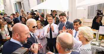 Joe Biden singt „Happy Birthday“ für Scholz beim G7-Gipfel
