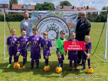 Wirral boys football team score sponsorship deal with McDonald's