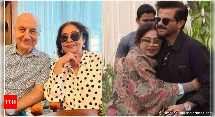Kirron Kher turns 72 gets wishes from Anupam Kher and Anil Kapoor