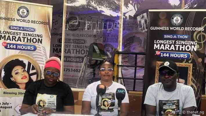 Nigeria’s Jibromah aims to break Guinness World Record with 144-Hour Sing-A-Thon