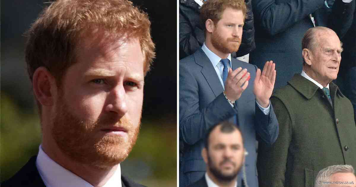 Heartbreaking way Prince Harry found out about his Prince Philip's death