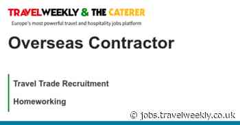 Travel Trade Recruitment: Overseas Contractor