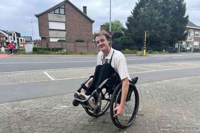 Stan Devriese (22) wil record  wheelie in rolstoel verpulveren: “Ik probeer het 13 uur lang vol te houden”