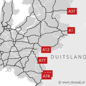 Wie de grens over gaat op de A1 bij Oldenzaal, moet rekening houden met extra controles, dit is waarom