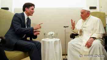 Trudeau meets Pope before pontiff's speech on promises, perils of AI