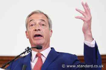 Farage predicts 6m Reform votes as he pitches himself as ‘voice of opposition’