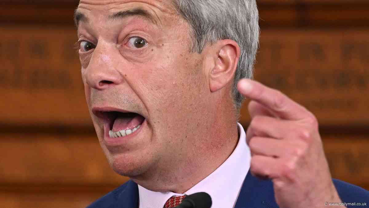 Nigel Farage admits he could get SIX MILLION votes at election and still only have a 'paltry' number of MPs - despite claiming he is now the 'opposition' to Labour - as Rishi Sunak calms Tory nerves over 'crossover' moment with Reform in poll