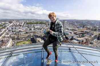 Ed Sheeran lookalike explains why he was at Brighton i360
