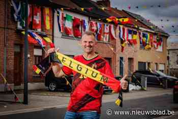Misschien is Willebroekse Acacialei wel de best versierde EK-straat van Vlaanderen: “Echt overal heb ik vlaggen gehangen”