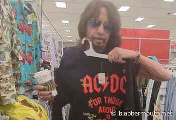 Watch: ACE FREHLEY Shops For New Clothes At TARGET