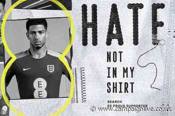 EE tackles hate in ‘Not in my shirt’ Euros campaign