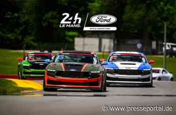 Ford setzt mit dem Mustang GT3 bei den 24 Stunden von Le Mans die lange Motorsport-Tradition der Marke fort