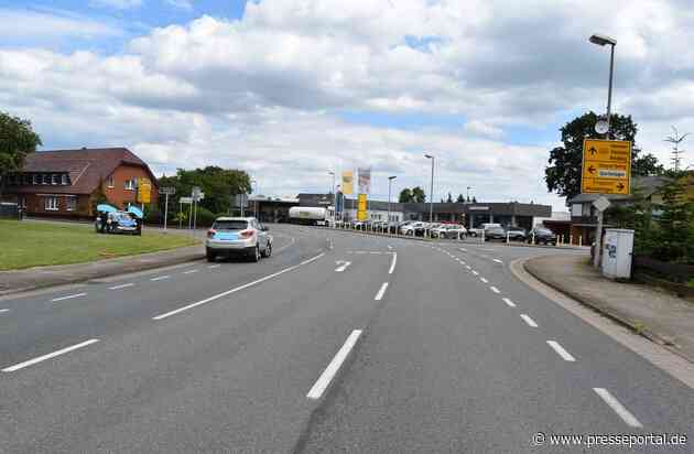 POL-NI: Verkehrsunfall in Nendorf zwischen Lkw und Pkw; ein Kind leicht verletzt