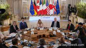 G7 leaders tackle issue of migration on second day of summit in Italy