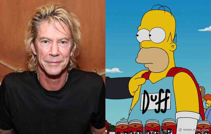 Guns N’ Roses’ Duff McKagan says ‘The Simpsons’ should own up to using his name as inspiration for Duff Beer
