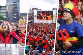 KAART. Wunderbar! Hier kan je de Rode Duivels volgen op groot scherm in Limburg