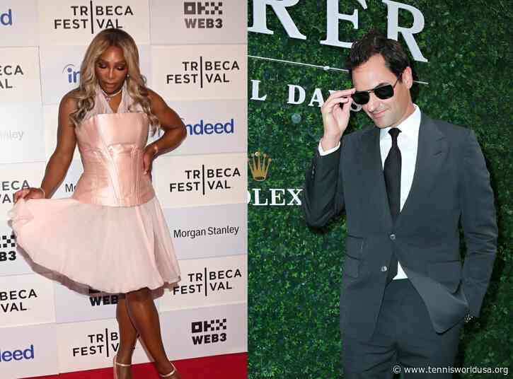 Serena Williams and Roger Federer shine in their new classy outfits