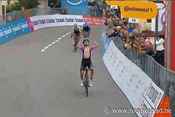 Jarno Widar (Lotto Dstny) verstevigt roze trui met tweede ritzege bergop in Ronde van Italië voor beloften