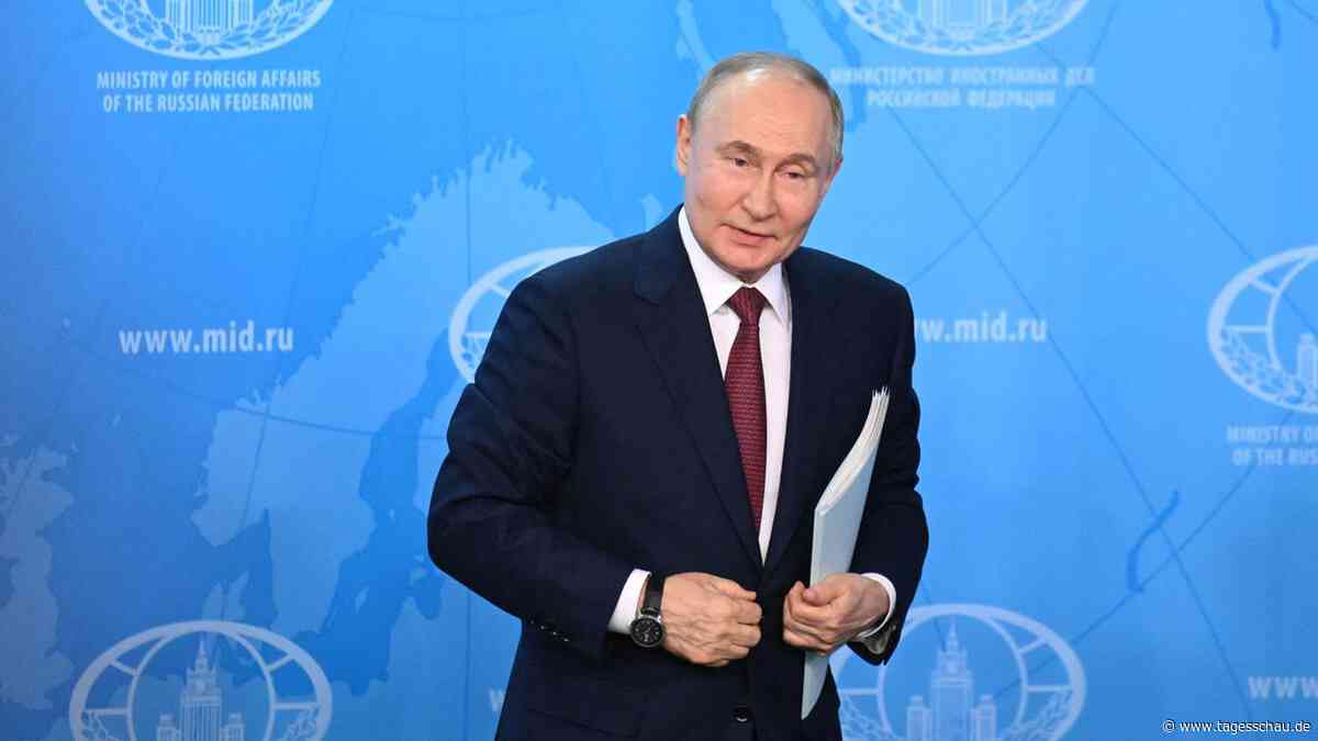 Absage an Putins Forderungen für Frieden in der Ukraine