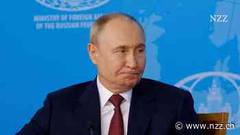 Der russische Präsident Putin will keinen Frieden in der Ukraine, sondern eine neue Weltordnung