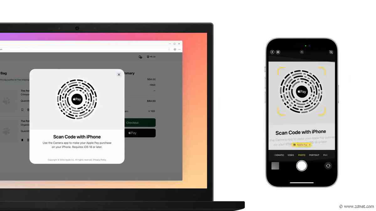 iOS 18 will let you use Apple Pay on any browser on any PC