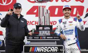 'He's one of the greats': NASCAR's Kyle Larson makes strong impression on Jeff Gordon