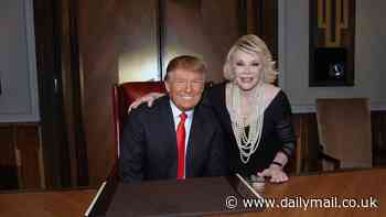 Donald Trump claimed Joan Rivers voted for him in the 2016 election even though she died in 2014, new book reveals