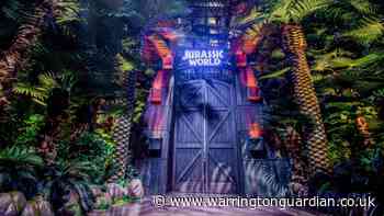 Exciting new Jurassic Park exhibition opens near Warrington