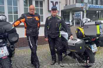 Mit dem Motorrad einmal rund um Deutschland