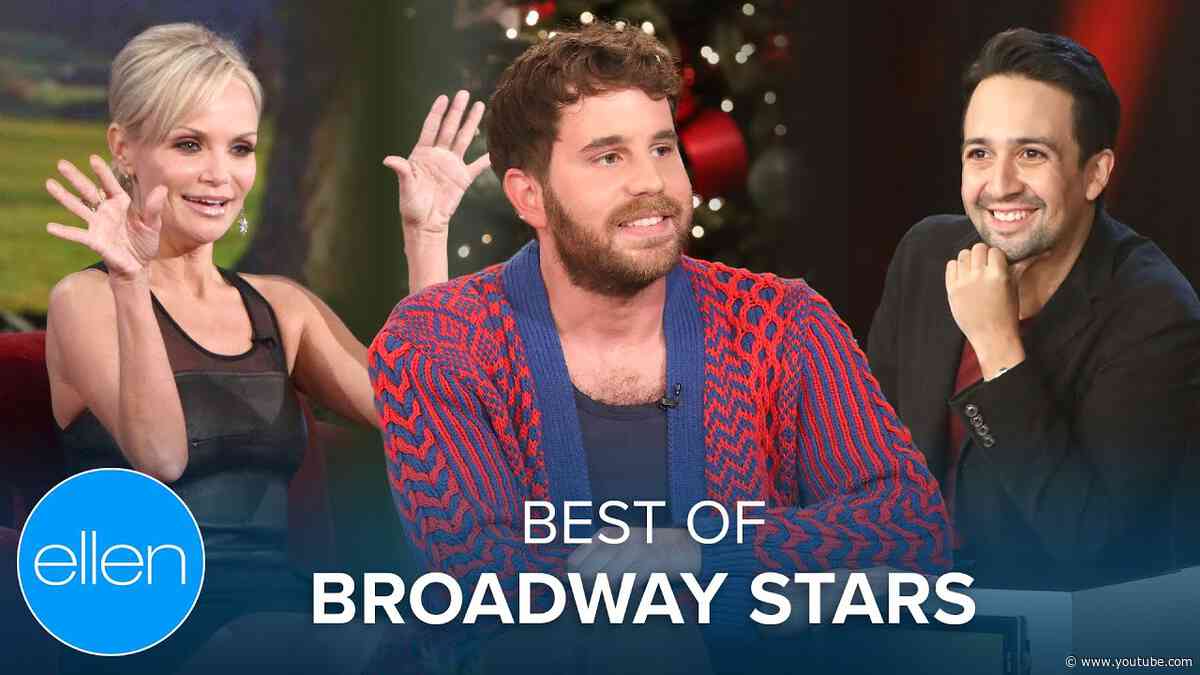 Best of Broadway Stars on ‘Ellen’