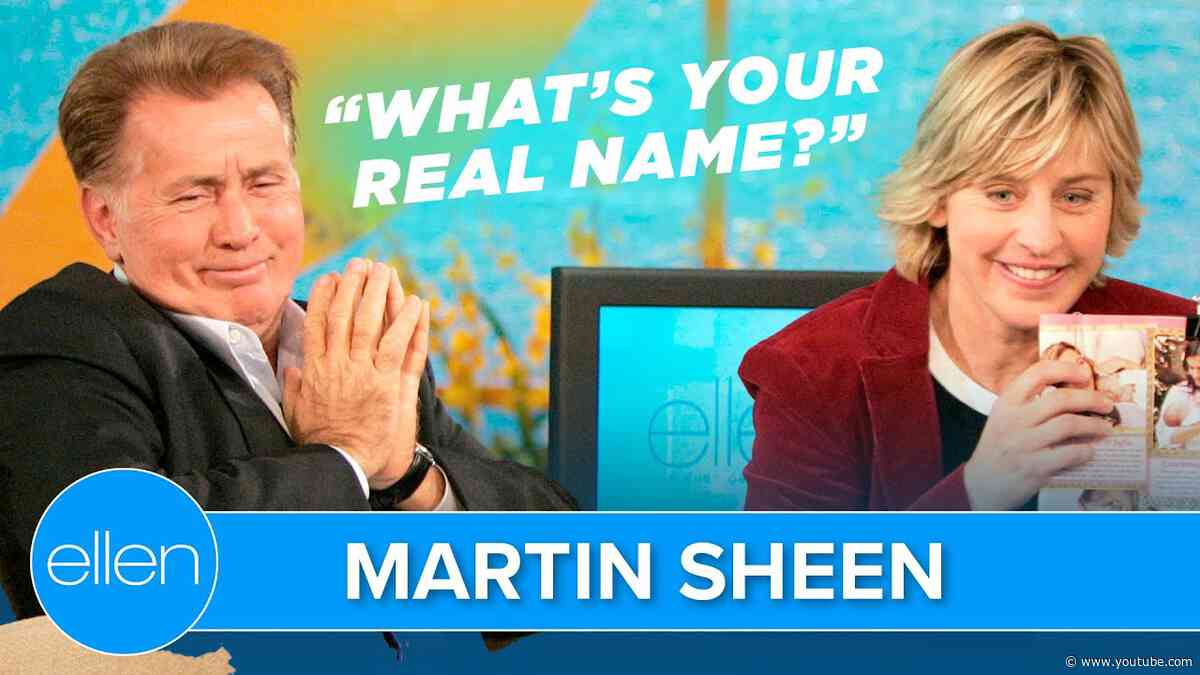 Martin Sheen’s Real Name and an Epic Michael Jordan Challenge