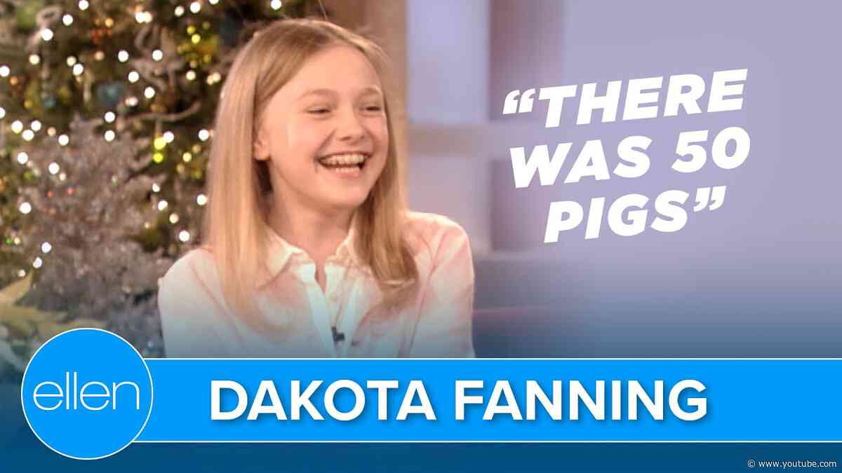 Dakota Fanning Discusses ‘Charlotte’s Web’ and Her Bacon Aversion