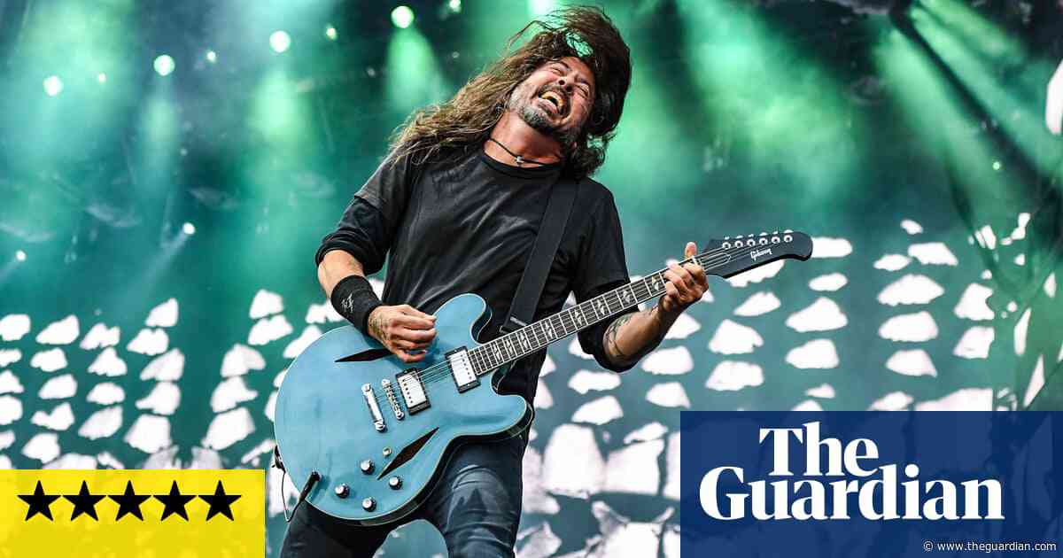 Foo Fighters review – beloved rockers thunder back from trauma with thrilling intensity