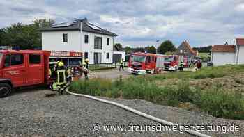 Einsatz im Kreis Helmstedt: Es brannte am Feuerwehrgerätehaus