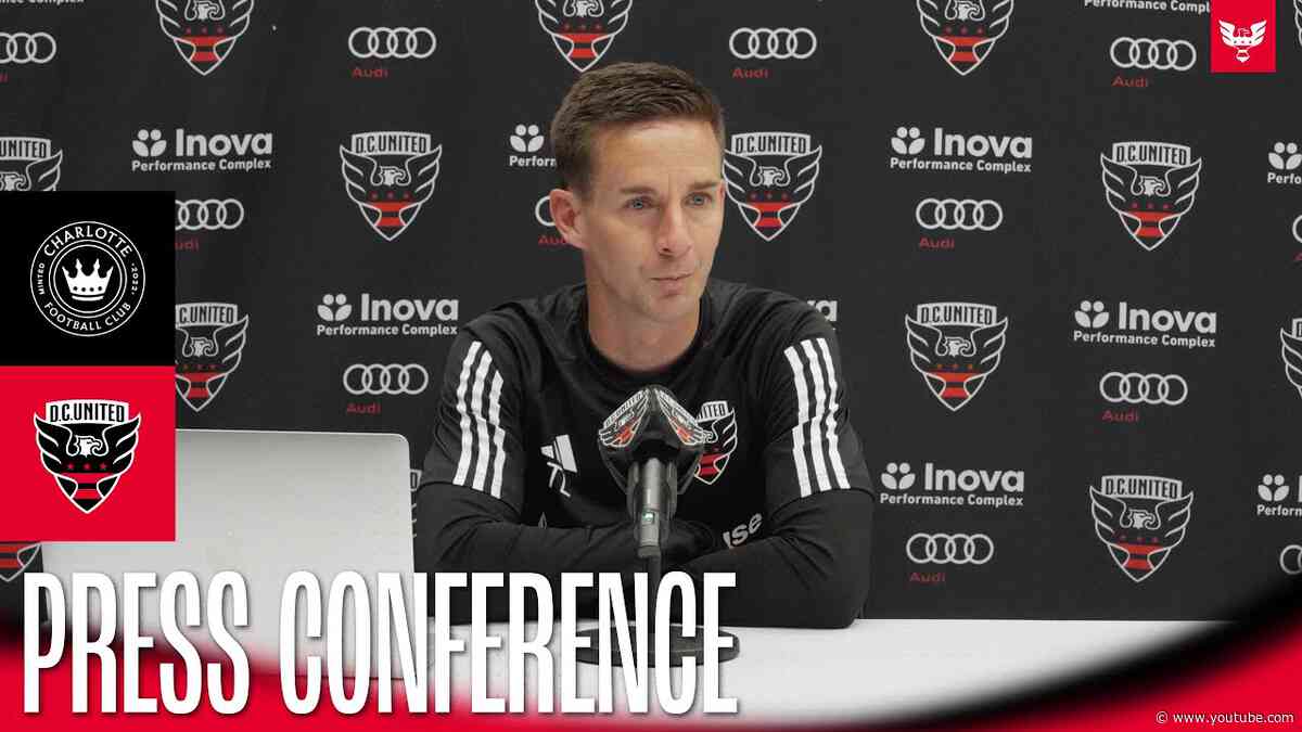 Troy Lesesne Pre-Match Press Conference | Charlotte FC vs. D.C. United | MLS 2024