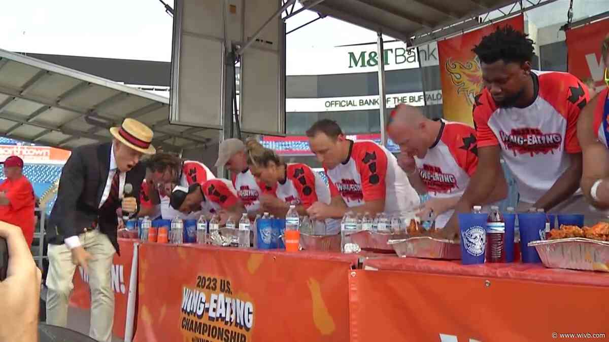 Is Joey Chestnut out for this year's National Buffalo Wing Festival? 'It's dicey'