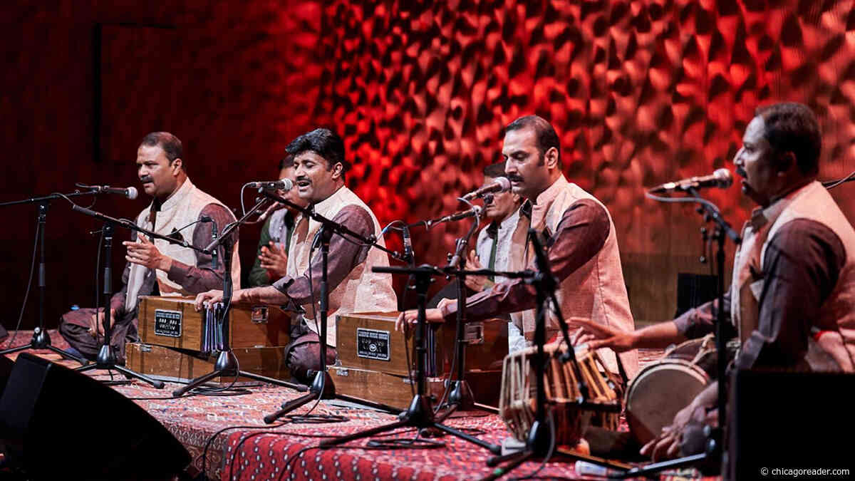 Pakistani qawwali ensemble the Saami Brothers showcase ancient traditions in a rare Chicago performance