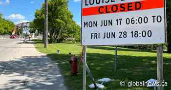 Louise Bridge to close for annual maintenance: City of Winnipeg
