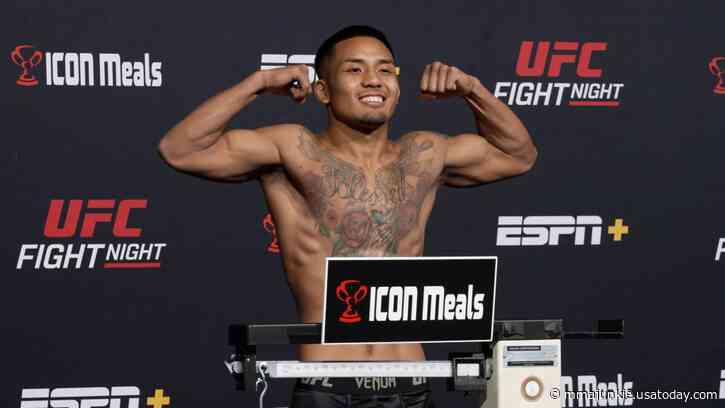 UFC on ESPN 58 weigh-in results: Ranked flyweight misses mark by 3.5 pounds, fight scrapped