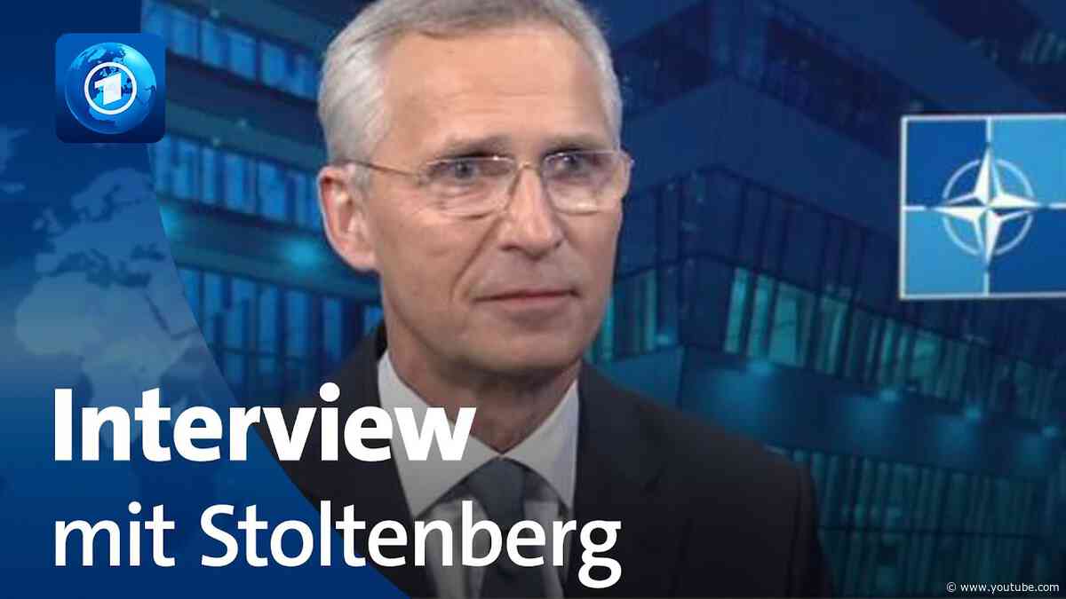 Russlands Krieg gegen die Ukraine: NATO-Generalsekretär Stoltenberg im Exklusiv-Interview