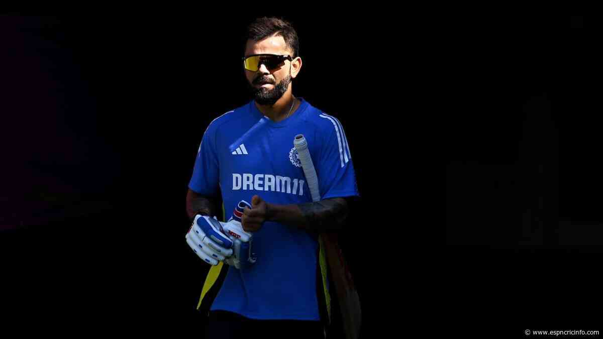 Last chance for Kohli to find runs before India's Super Eight campaign