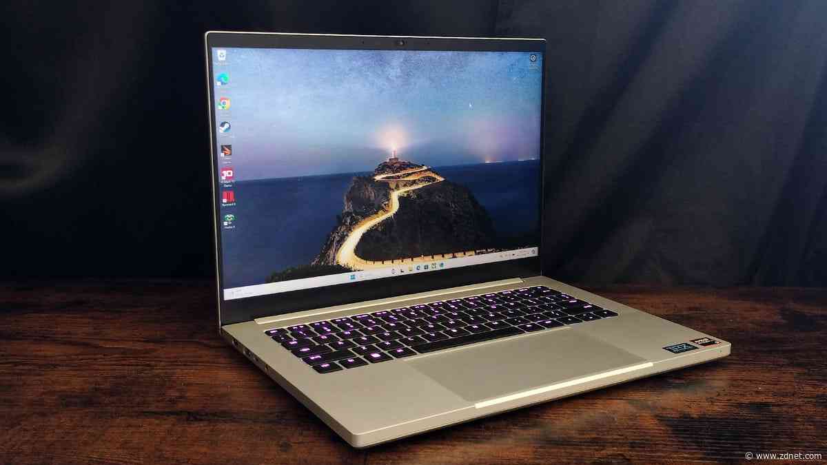 One of the most powerful laptops I've tested is not a MacBook (but it looks like one)