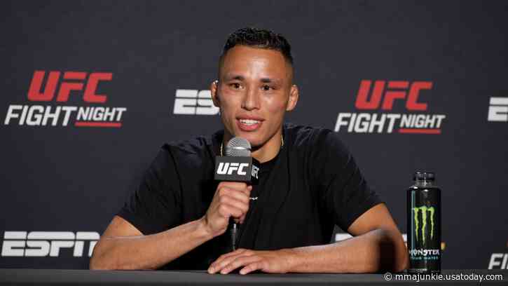 Timmy Cuamba: UFC on ESPN 58 matchup with Lucas Almeida 'favors me a lot'