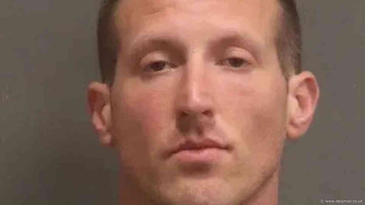 Hunky Nashville cop is arrested for filming OnlyFans sex video while on duty and in his uniform