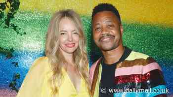 Bijou Phillips yells at onlookers to 'let us have our moment' as she shares a VERY intimate embrace with actor Cuba Gooding Jr. during bizarre red carpet reunion