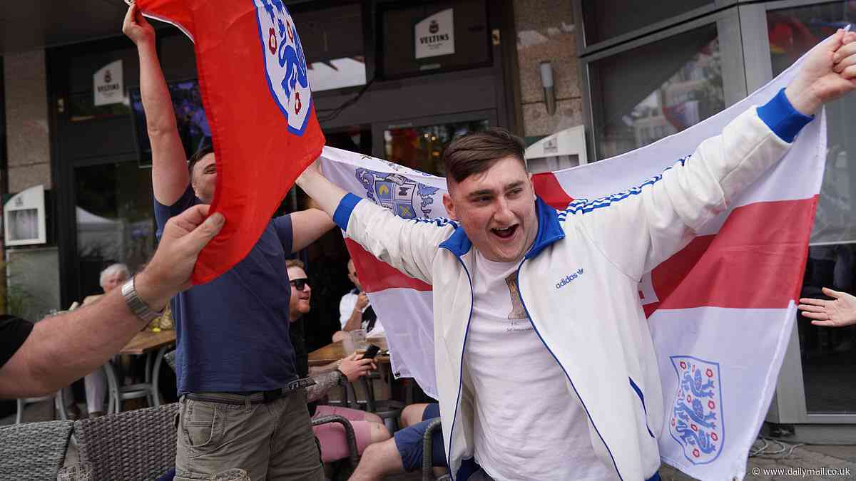 England fans have already started hitting the beers for Euro 2024, necking pints and shots and singing 'Sweet Caroline' in the streets - TWO DAYS before Gareth Southgate's men kick-off in Germany