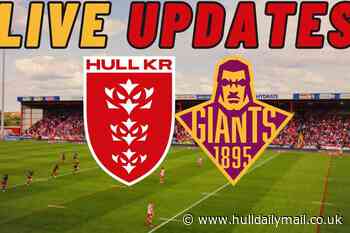 Hull KR v Huddersfield Giants live updates: Robins trail after early sucker punch