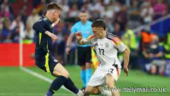 Germany 1-0 Scotland - Euro 2024: Live score, team news and updates as hosts ensure this summer's festival of football starts with a BANG as star midfielder Florian Wirtz scores after just 10 minutes to punish Scots